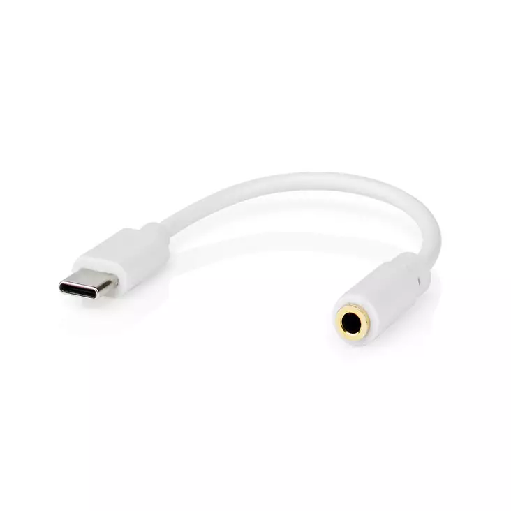 Nedis USB-sovitin 2.0 USB-C Uros-3.5mm naaras 0.1m - Tietokonetarvikkeet - 0007077 - 1