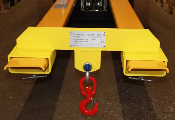Nostokoukku trukkiin 2T - Nivelakselit ja työntövarret - 0017887 - 1