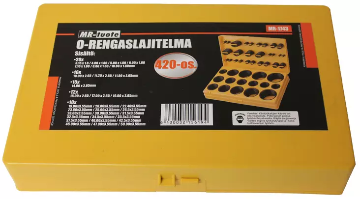 O-rengaslajitelma 420-os. - Tarvikelajitelmat - 0006527 - 1
