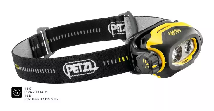 Petzl Pixa 3 Atex Led V2 -otsalamppu paristotoiminen - Taskulamput ja otsalamput - 0013057 - 1