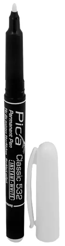 Pica Merkintätussi valkoinen ohut 1-2mm - Merkkauskynät ja tussit - 0022357 - 1
