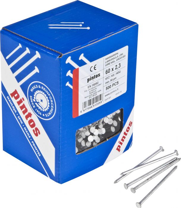 Pintos Lankanaula KS 60x2,3 500kpl - Lankanaulat - 0011317 - 1