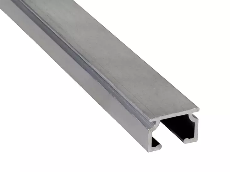 Pisla U-verhokisko alumiini 200cm - Kaihtimet ja kaihdintarvikkeet - 0014097 - 1