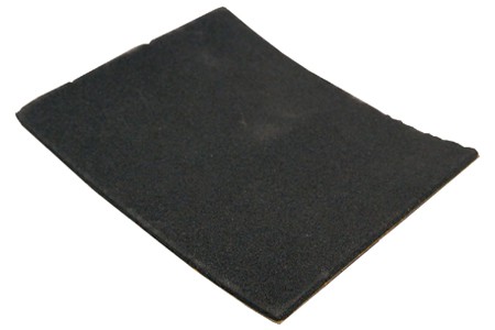 Pisla vaahtotassu 100x150mm musta - Huopatassut - 0002277 - 1