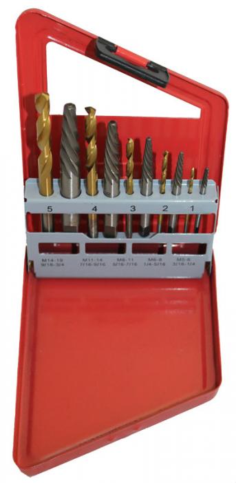 Pora - vastakierre tappisarja 10-os. - Kierretyökalusarjat - 0012947 - 1