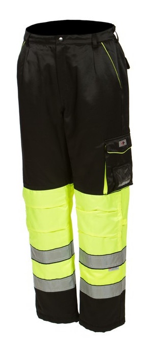 Priha Huomioväriset talvivyötäröhousut keltainen Lk.1, 48 - Työhousut - 0014787 - 1