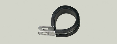 Putkenside kumisuojalla 6mm 6kpl - Letkunpidikkeet ja -kiinnikkeet - 0011157 - 1