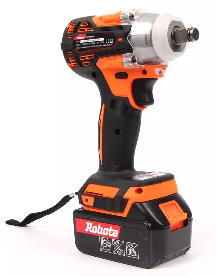 Robota akkumutterinväännin 18V (sis. 1x4Ah akku, laturi, kantosalkku) - Akkumutterinvääntimet - 0003267 - 1