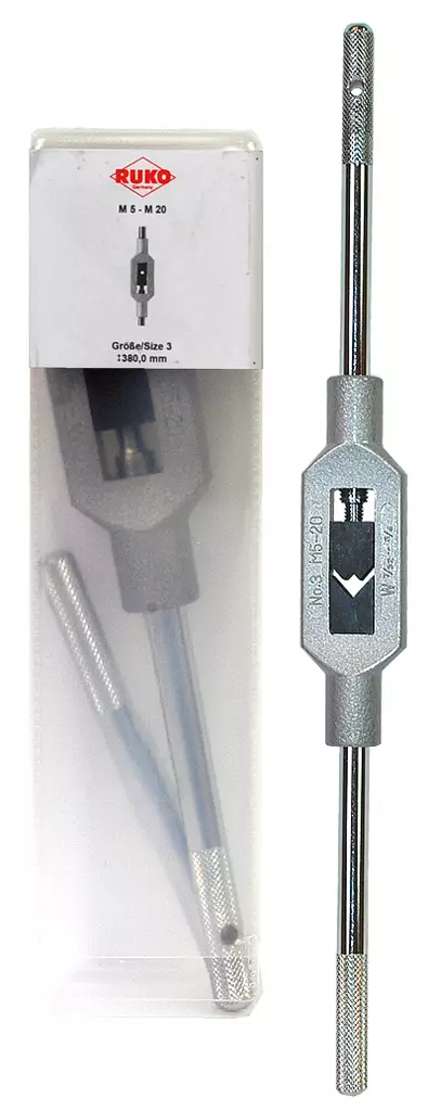 Ruko Kierretapinväännin M4-M12 - Kierrepakat, kierretapit ja vääntimet - 0006207 - 1