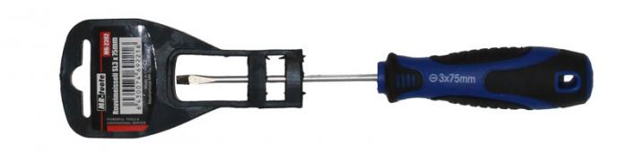 Ruuvimeisseli SL3x75 mm - Uraruuvimeisselit, tasapää - 0006657 - 1