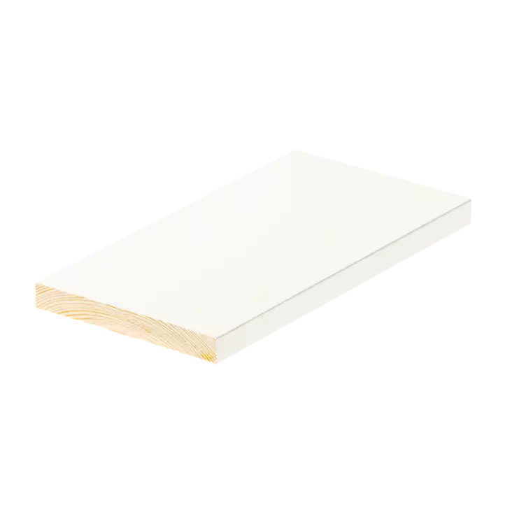 Smyygi 15x120x2400mm valkoinen - Peitelistat - 0000737 - 1