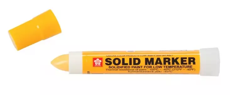 Solid Marker merkintäkynä keltainen - Merkkauskynät ja tussit - 0010657 - 1