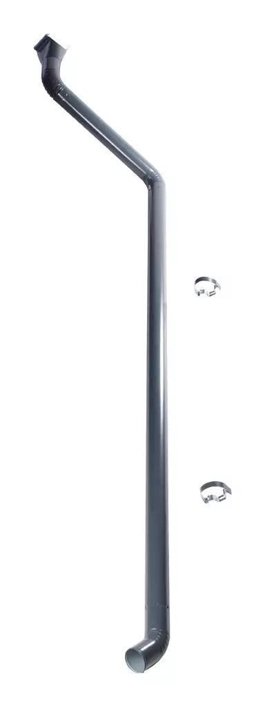 Syöksyputkisarja 3m täydellinen RR33 musta - Rännit, räystäskourut - 0015987 - 1