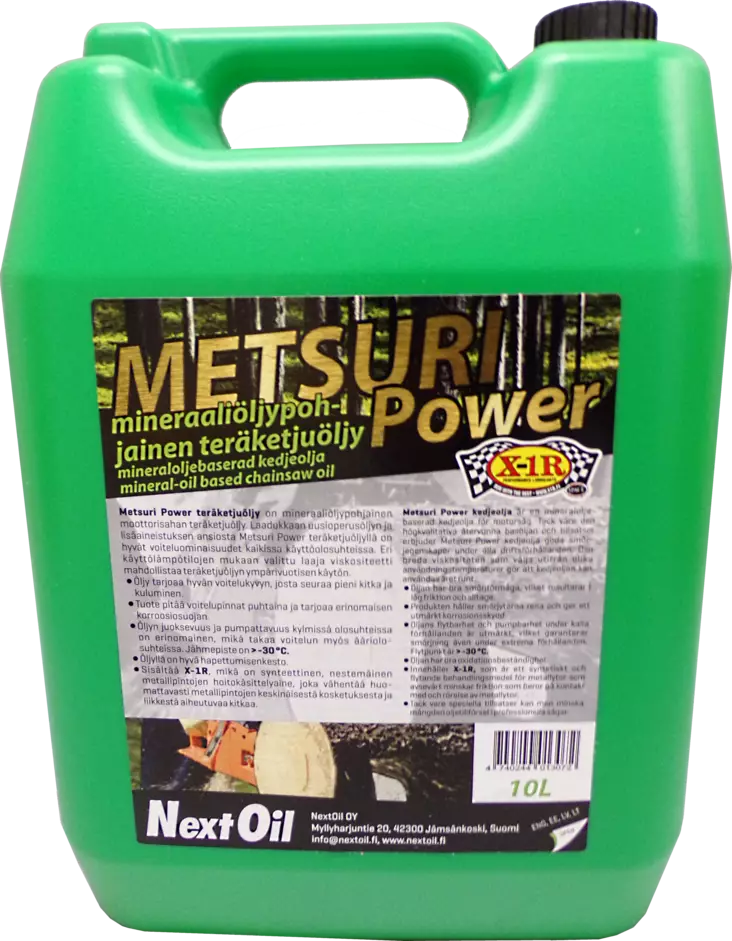 Teräketjuöljy Metsuri Power 10L - Muut voiteluaineet - 0010817 - 1