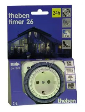 Theben timer ajastin - Liiketunnistimet ja ajastimet - 0012697 - 1