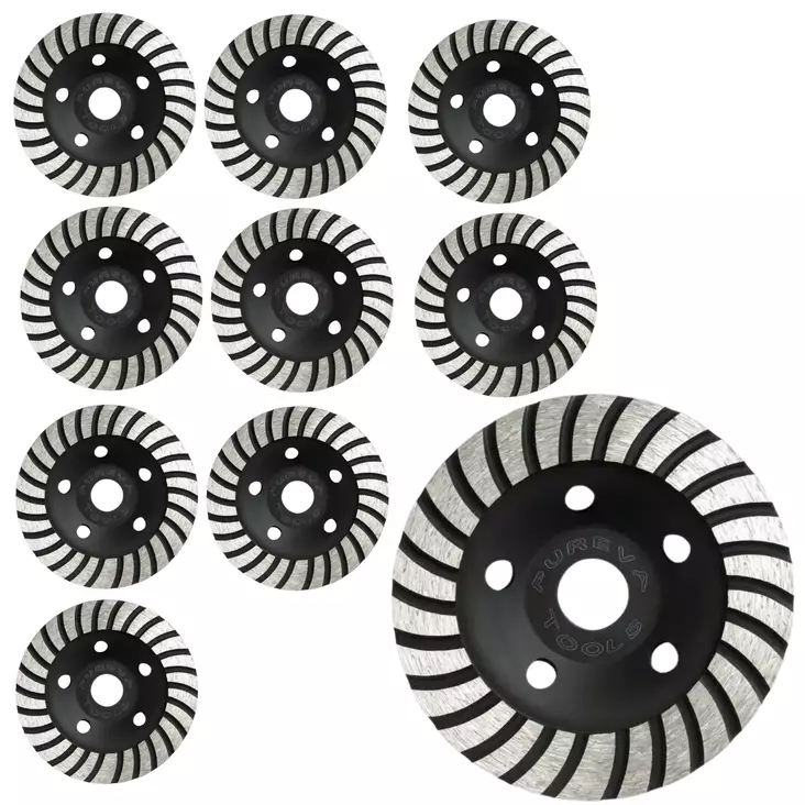 Timanttihiomalaikka 125mm TURBO - Timanttilaikat - 0021857 - 1