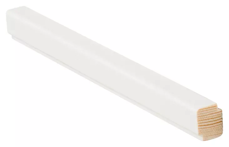 Varjolista 16x19 mänty valkolakattu 3300mm - Kattolistat - 0021177 - 1