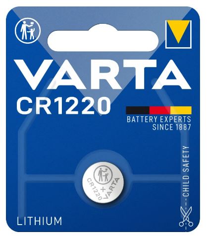 Varta nappiparisto CR1220 1kpl - Nappiparistot - 0012647 - 1