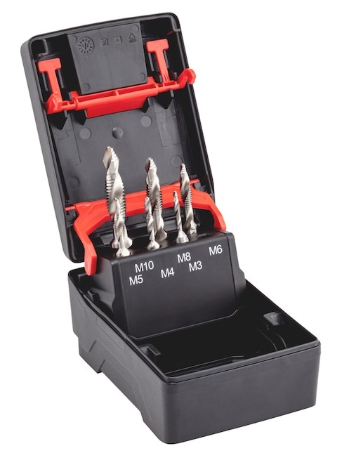 Wurth Kombikierretappi-/kierteytyssarja HSS Smart Step 6-os. - Kierretyökalusarjat - 0014877 - 1