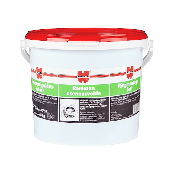 Wurth Renkaan vannerasva 5kg - Renkaanasennus, pakoputken korjaus - 0010597 - 1
