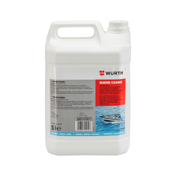 Wurth venepesu Marine Cleaner 5L - Autonpesuaineet ja vahat - 0010617 - 1