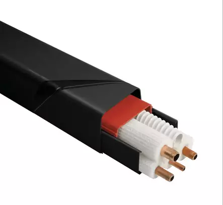 Asennuskanava 80x60mm 2m musta - Johtokourut ja suojaputket - 0021308 - 2