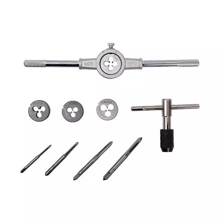 Finbullet kierretyökalusarja 10-os 3-6mm - Kierretyökalusarjat - 0009428 - 1