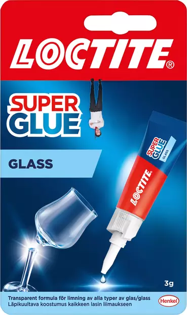 Loctite Super Glue Glass 3g - Pikaliimat - 0001498 - 1