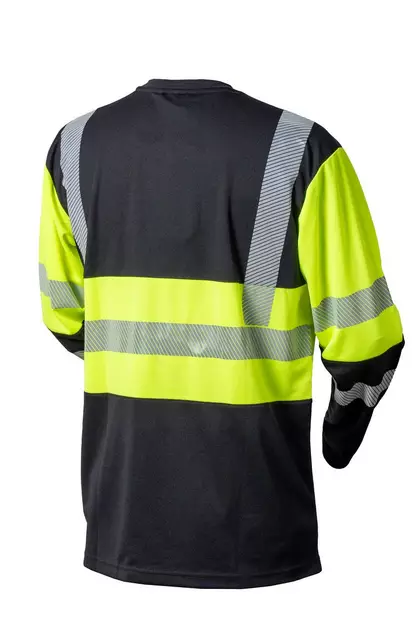 Priha Huomiopaita pitkähihainen Hi-Vis Keltainen Lk.1 S - Työtakit ja paidat - 0022408 - 2