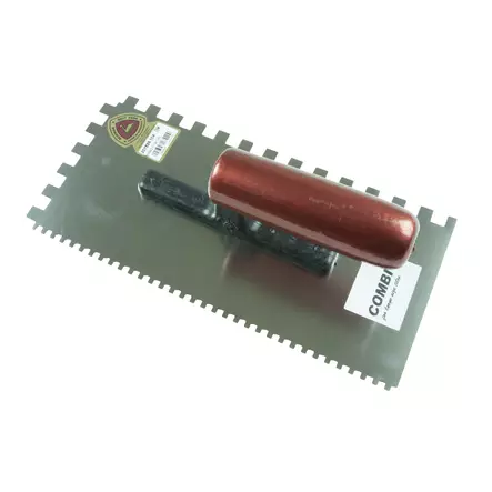 Schwan laastikampa 130x280mm 10x4mm - Muuraus- ja laatoitustyökalut - 0003018 - 1