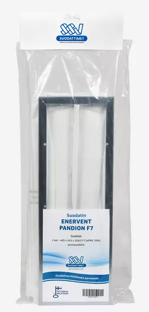 SSV Enervent Pandion F7 /2 Ilmanvaihtokoneen suodatin - Ilmanvaihtokoneen suodattimet - 0002708 - 1