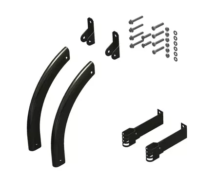 Turvatikkaan asennussarja RR33 Musta - Seinätikkaat ja palotikkaat - 0020658 - 1