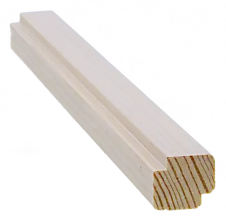 Varjolista 15x18x3300mm valkolakattu - Kattolistat - 0000718 - 1