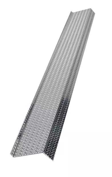 Warma Kynnyspelti alumiini riisinjyvä 80mm, pituus 1,2m - Kynnyspellit ja tasolistat - 0009728 - 1