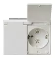 ABB Impressivo pistorasia 2-os IP44 uppo 302EK-84P - Uppo-asennus rasiat ja kytkimet - 0007428 - 1