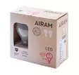 Airam Led vakio himmeä 7W E27 806lm, 12 000h, 2kpl - Led-polttimot - 0003768 - 2