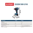Bosch Expert Akkumutterinväännin runko EXDX18V-210 + L-Boxx - Akkumutterinvääntimet - 0021668 - 6