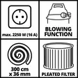 Einhell Märkä-kuivaimuri TE-VC2230SA 1150W, 30L - Rakennus- ja teollisuusimurit - 0010878 - 7