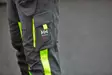 Helly Hansen WW ICU Riipputaskuhousut Musta/Keltainen C46 - Työhousut - 0015738 - 4