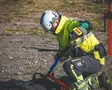 Helly Hansen WW ICU Riipputaskuhousut Musta/Keltainen C46 - Työhousut - 0015738 - 7