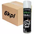 HS Hammer Spraymaali valkoinen kiiltävä 500ml LAATIKKO (6kpl) - Spraymaalit - 0019748 - 1