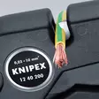 Knipex Automaatti kuorintapihdit 200mm 0,03-10mm2 - Johtopihdit, sähkömiehen pihdit - 0020858 - 5