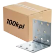 Kulmalevy 60x60x60x2,0mm 100kpl (LTK) - Kulmalevyt - 0022368 - 1