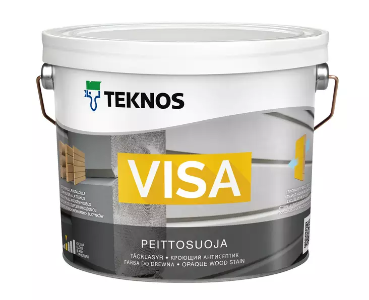 Teknos Peittosuoja Visa C-Pohja 2,7L - Ulkomaalit - 0019878 - 1