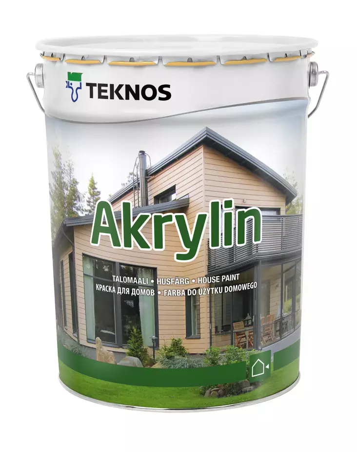 Teknos Talomaali Akrylin C-Pohja 18L - Ulkomaalit - 0019888 - 1