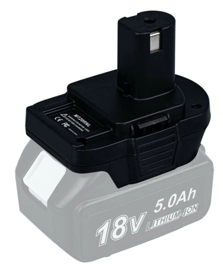 Akkuadapteri Makita 18V akku - Ryobi 18V runko - Akkuadapterit - 0018228 - 1