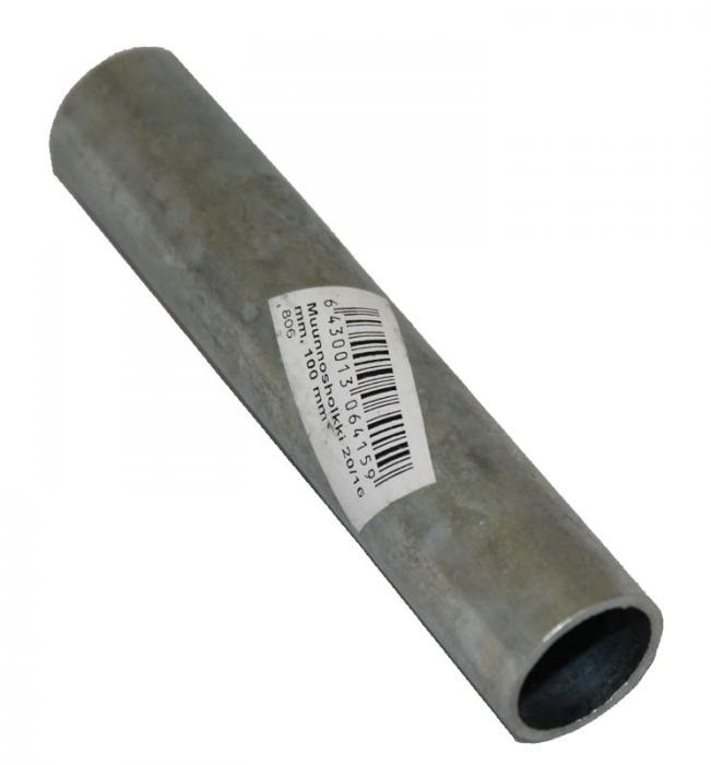 Akselin muunnosholkki 20/16 mm, 100 mm - Kottikärryt - 0006618 - 1