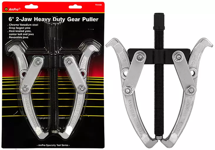 Ampro 2-jalkainen ulosvetäjä 6" - Ulosvetäjät - 0005968 - 1