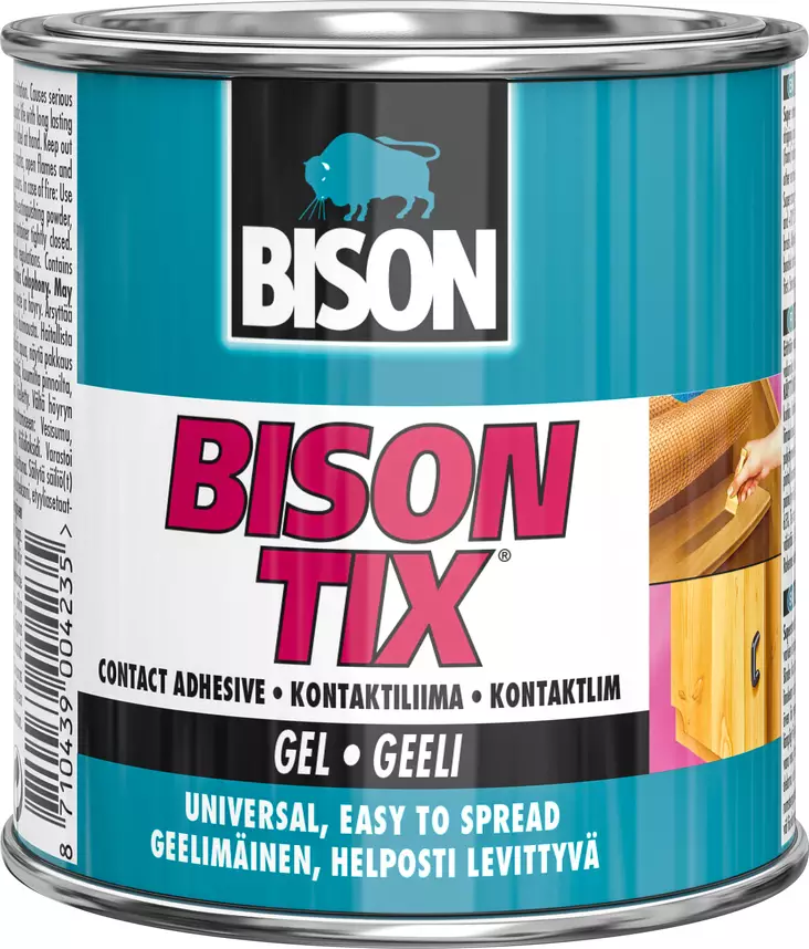 Bison Tix kontaktiliima 250ml geelimäinen - Yleisliimat - 0008758 - 1