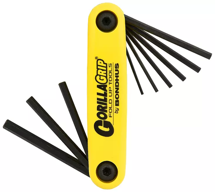 Bondhus Kk-avainsarja HF9S 0.050-3/16 linkkari tuumakoot - Kuusiokoloavaimet - 0005928 - 1